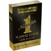 Winning Moves Waddingtons kortspill - Juodas and Gold