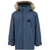 Didriksons Vinterjakke - Sylvin - Fjellet Blue - - 140 - Vinterjakke