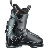 Nordica HF 85 W GW, Skistøvler, Dame, Black/Green/Aquamarine