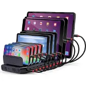 Lindy 10xusb Dokkingstasjon