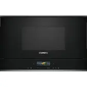 Siemens iQ700 BF722L1B1 Innebygd mikrobølgeovn - 21 liter - 900 W - svart/rustfritt stål