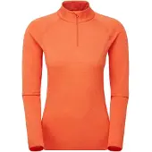 Montane Dart Halv Glidelås Langarmet T-skjorte
