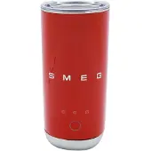 Smeg 50''s Style MFF02RDEU Rød, Automatisk melkeskummer/varmer, Rød, Keramisk, 120 ml, 180 ml, 60 s