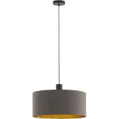 Eglo Hengelampe Concessa cappuccino/gull, Ø 53 cm