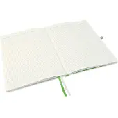 Leitz Complete - Notisbok - eskebundet - A4 (210 x 297 mm) - 80 ark - elfenbenspapir - rutet - hvitt dekke