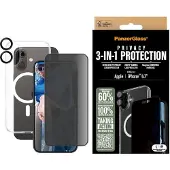 PanzerGlass 3-in-1 Privacy Protection Bundle iPhone 16 Plus