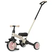 Q-Play trehjulssykkel Stager 3-i-1 Pink (6279)