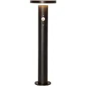Star Trading LED-sokkellampe Valletta Sensor svart metall 50 cm