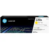 HP 220A - Gul - original - LaserJet - tonerpatron (W2202A) - for Color LaserJet Pro MFP 4301, MFP 4303
