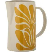 Creative Collection Bloomingville Fauni mugge, gul, steingods