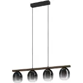 Eglo FILAGO long table pendant black/brown