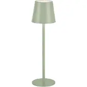 JUST LIGHT . Euria LED-bordlampe, grønn, jern, IP54