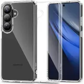 Tech-Protect Samsung Galaxy S26 Flexair Hybrid-deksel - Gjennomsiktig