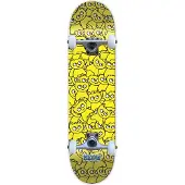Meow Skateboards Sticker Pile CMYK 6.75" Komplette gul