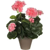 Mica Decorations Kunstig Geranium