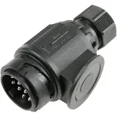 As Schwabe 60464 tilhengerkontakt [ - 13-polet kontakt] plast