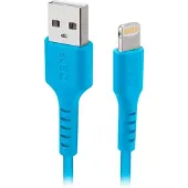 SBS TECABLEUSBIP589A USB-A - Lightning-kabel - blå