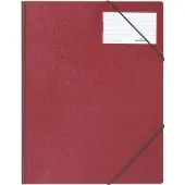 Durable 2320-03, A4, PVC, Rød, Portrett, 150 ark, Elastisk bånd