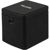 Telesin Usb-lader 2x batteri for Gopro Hero 8/7/6/5 svart