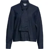 Object Skjerf Hals Denimskjorte