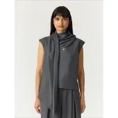 Y.A.S Yaselura Sl Scarf Topp