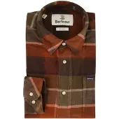 Barbour Copswell Relaxed Checked Shirt Beech XL