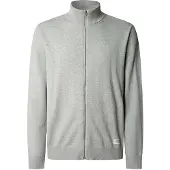 Pepe Jeans for man. PM7000103 Grey Andre Zip sweater (S), Casual, Cotton