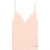 Superdry Athletic Essentials Printed Pointelle Ermeløs V-hals T-skjorte