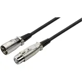 Monacor MEC-50/SW XLR-kabel, 0,7 m