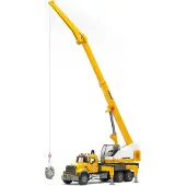 BRUDER MACK Granite Liebherr crane truck, 4 år, ABS syntetisk, Sort, Gult