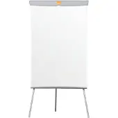 Nobo Basic, Frittstående, Portrett, Stål, Sølv, Hvit, 680 mm, 680 mm