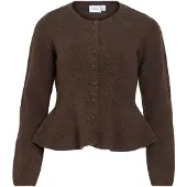 Vila Viluna Peplum Strikket Cardigan