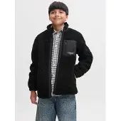 Jack & jones Fleecejakke - JjeSoho - Svart - - 14 år (164) - Fleecejakke