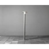 Konstsmide Lyktestolpe Heimdal, høyde 200 cm, grå