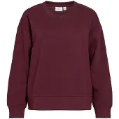 Vila Vivera Rund Hals Langermet Sweatshirt