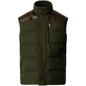 Hackett for man. HM4000236 Green Country vest (S), Casual, Cotton