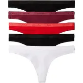 Calvin Klein Lv00qd5432 Tanga 5 Enheter