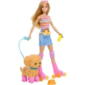 Barbie Pets: Skate And Run With Puppy Dukke