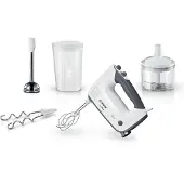 Bosch ErgoMixx MFQ37480 håndmikser 450 W, 5 hastigheter, hvit