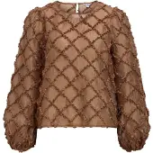 Object Teksturert Bluse