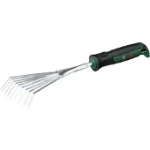 Bosch Powertools hagehåndvifte/feiekost i rustfritt stål (grønn/svart), bredde 12 cm