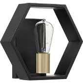 QUOIZEL Vegglampe Bismarck, 1 lyskilde