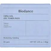 BIODANCE Cera-nol Gel Toner Pads 60 pcs