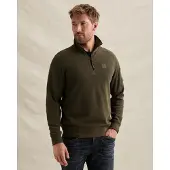 PME Legend Gener Half Zip Olive Grønn tørrele