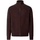 Hackett London for man. HM7000257 Lambswool Fzip Zip Jumper brown (S), Casual