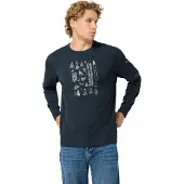 Super.natural Ski Doodle Crew Regular Fit Collegegenser