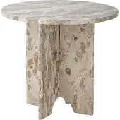 Bloomingville Jasmia sidebord - brun - marmor