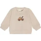 Minymo Collegegenser - Beige Melange - - 1 år (80) - Collegegenser