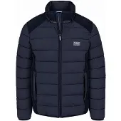 NZA Jakke Padded Oxford Marinebå Bå Mørkebå Størrese