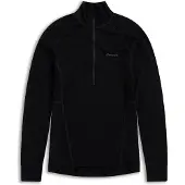 Bergans Inner:Pure Merino Half-Zip Ulltrøye Dame Black/Black S